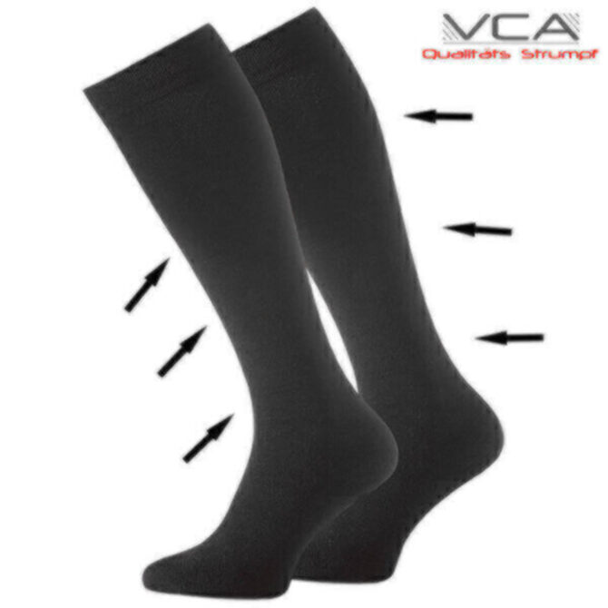 VCA Textil Reisekniestr�mpfe mit Kompressionseffekt