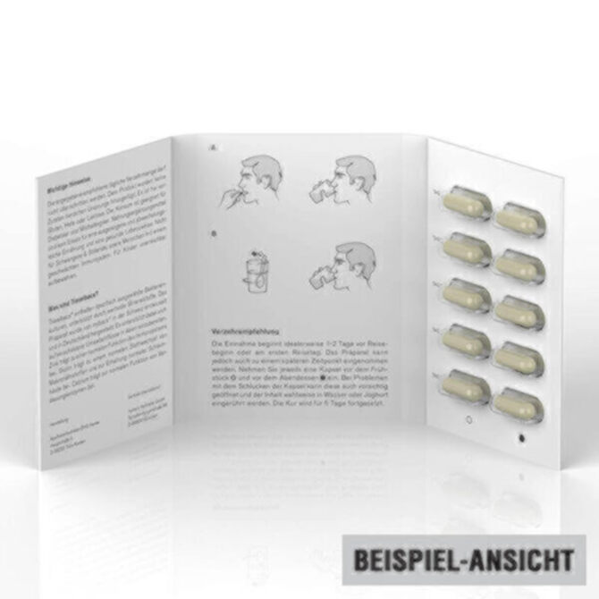 mybacs Travelbacs - Reisedurchfall vorbeugen