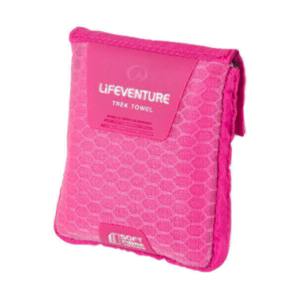 Soft Fibre Pocket Towel Pink