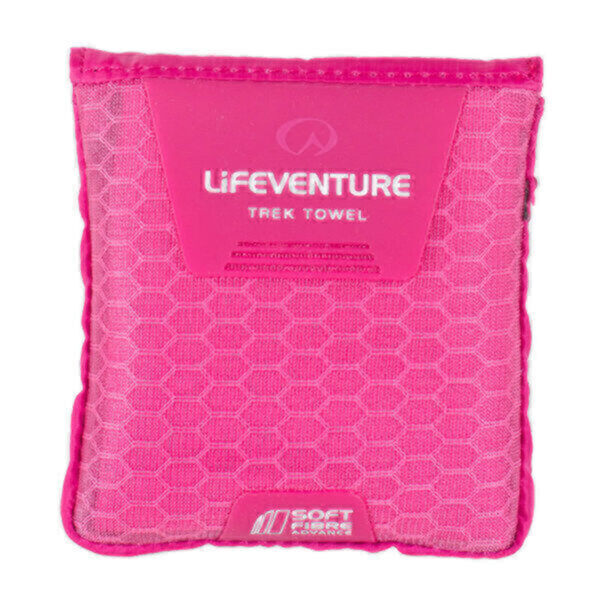 Soft Fibre Pocket Towel Pink