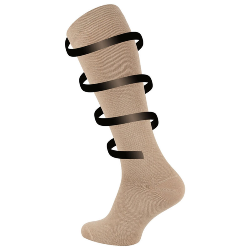 VCA Textil Reisekniestr�mpfe mit Kompressionseffekt Socken