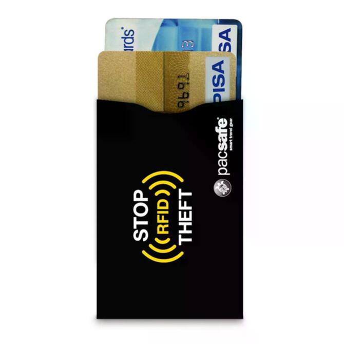 Pacsafe RFIDsleeve 25 Kreditkartentasche - 2er Set