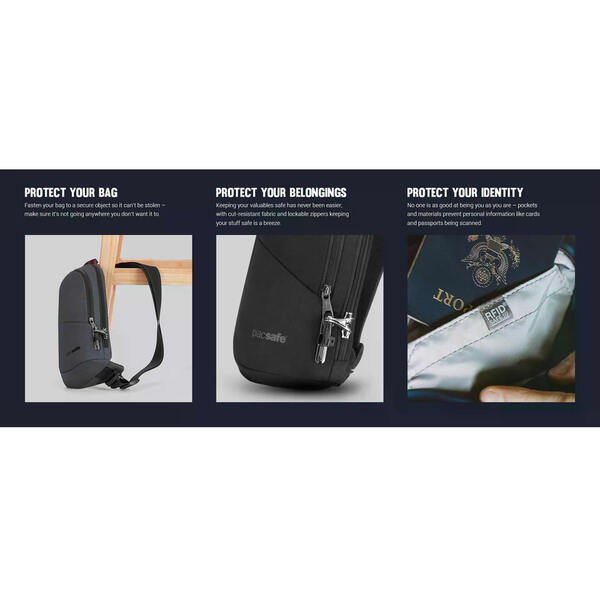 Anti-Diebstahl Action Sling Umhngetasche