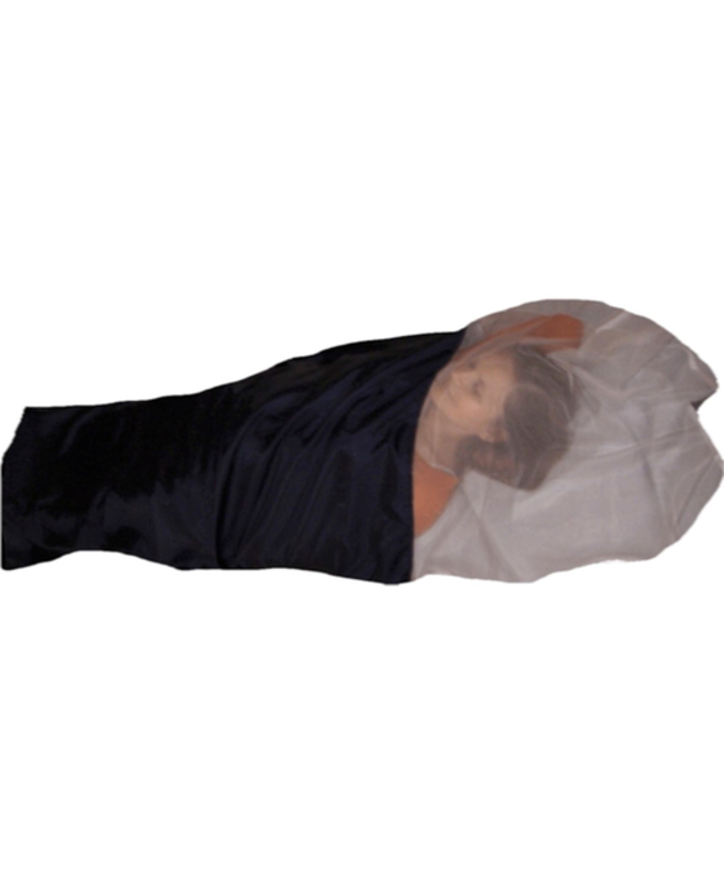 NOMAQUITO Schlafsack mit integriertem Moskitonetz 