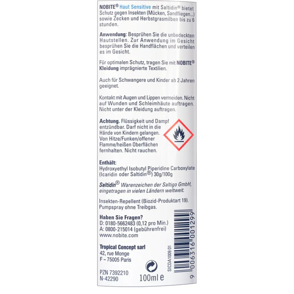 Haut Sensitive spray, 100ml