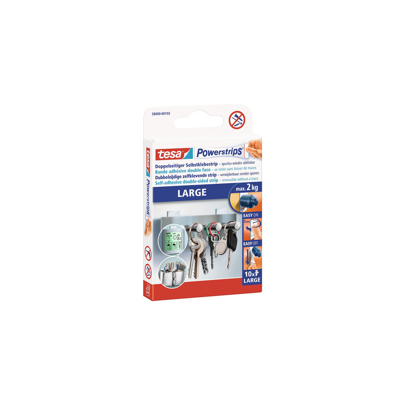 tesa Powerstrips� Large 