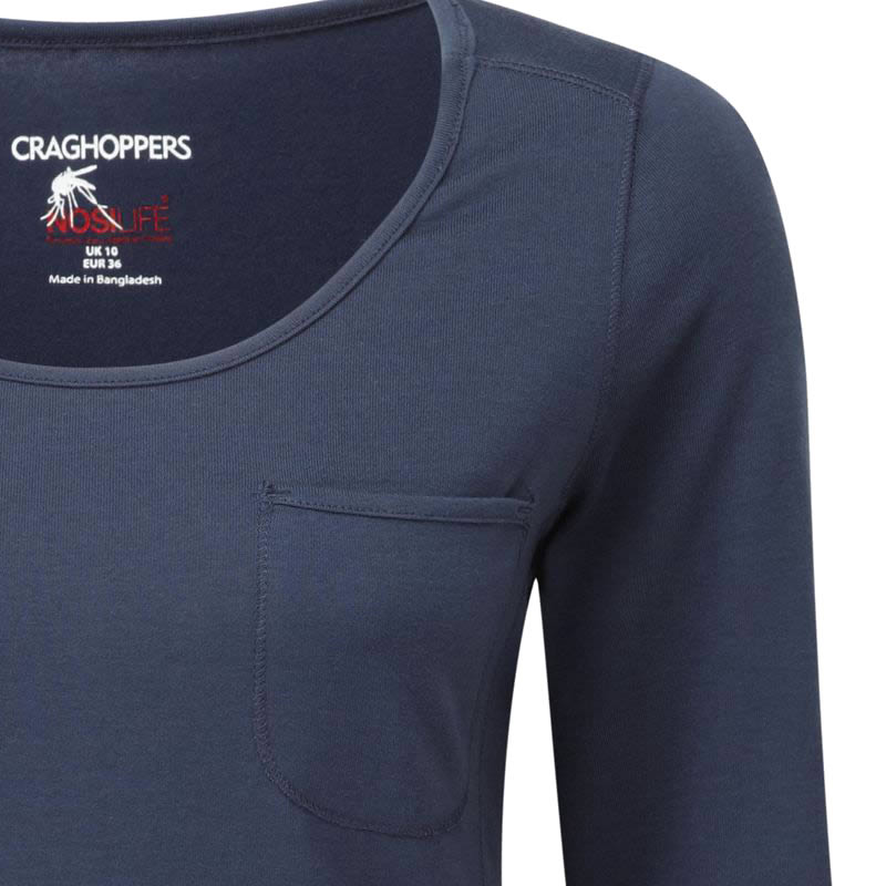 Craghoppers Langarm T-Shirt mit Insektenschutz
