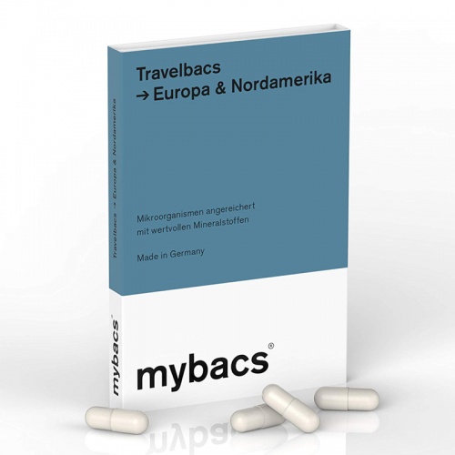 mybacs Travelbacs - Reisedurchfall vorbeugen