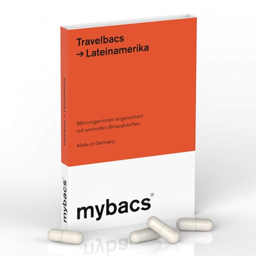 mybacs Travelbacs - Reisedurchfall vorbeugen