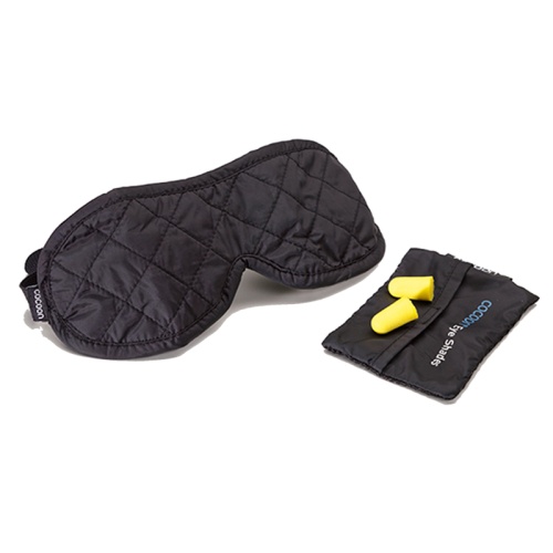 Cocoon Schlafbrille mit Ohrstöpsel